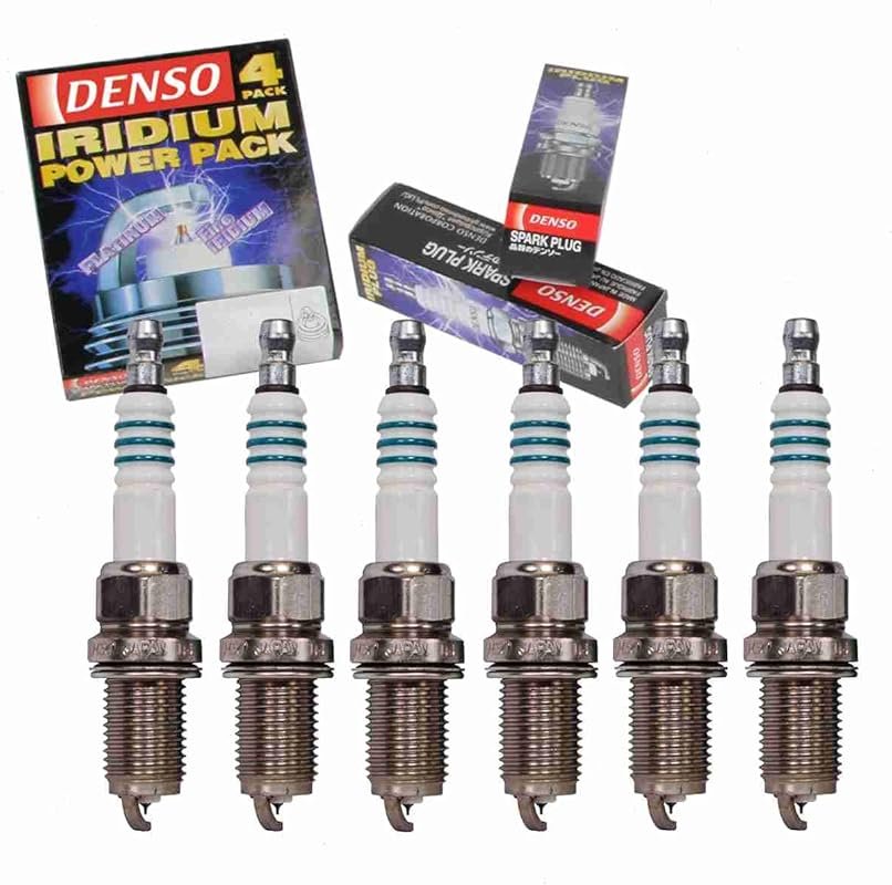 DENSO Iridium Power Spark Plugs Set of 6 for Lexus IS300 3.0L L6 Engin