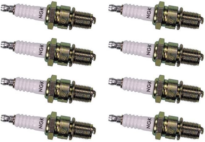 NGK YR5 Standard Series Spark Plugs - 8-Pack for 1972 Chevrolet Chevel