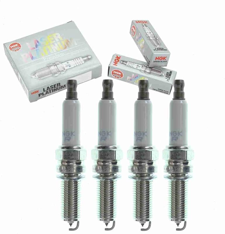 NGK Laser Platinum Spark Plugs Pack of 4 for Mercedes-Benz C250 1.8L L