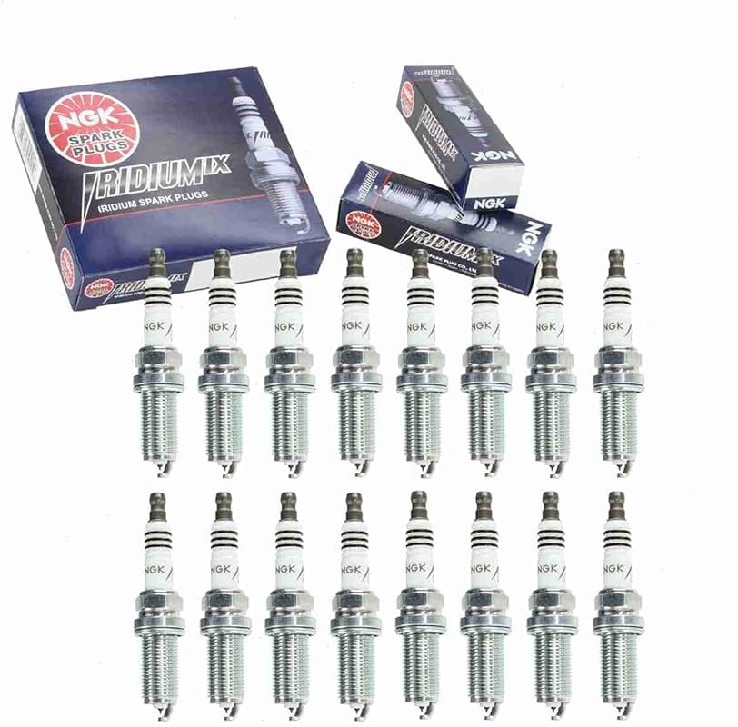 16-Pack NGK Iridium IX Spark Plugs for Ram 1500 5.7L V8 HEMI 2011-2024