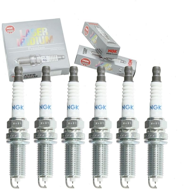 Advanced NGK Laser Iridium Spark Plugs 6-Pack for Nissan Maxima 3.5L V