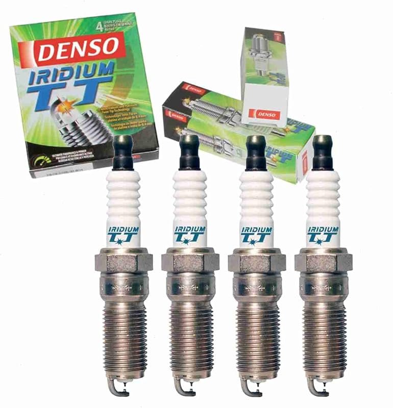 DENSO Iridium TT Spark Plugs Set of 4 for Mazda MX-5 Miata 2.0L L4 Eng