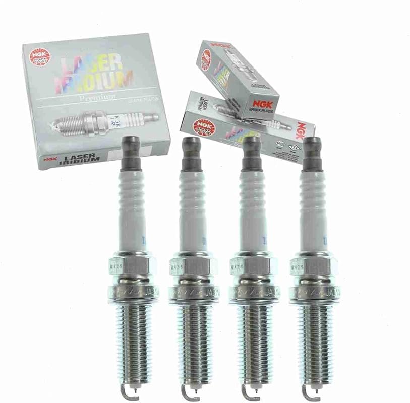 High-Performance NGK Laser Iridium Spark Plugs Set of 4 for Kia Rio 1.