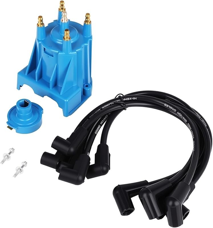 Ignition Tune-Up Kit with Cap, Rotor, Spark Plug Wires for 3.0L MerCru