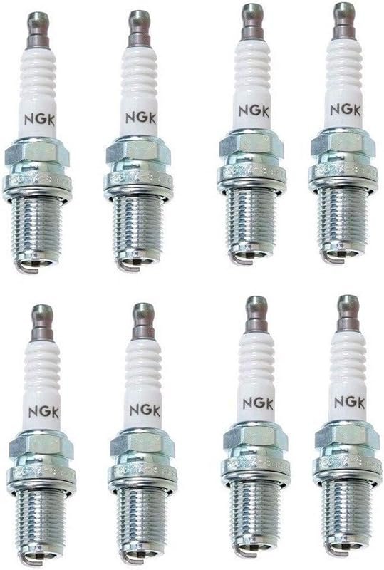 NGK R5671A-8 V-Power Racing Spark Plugs for Turbo Nitrous Supercharged
