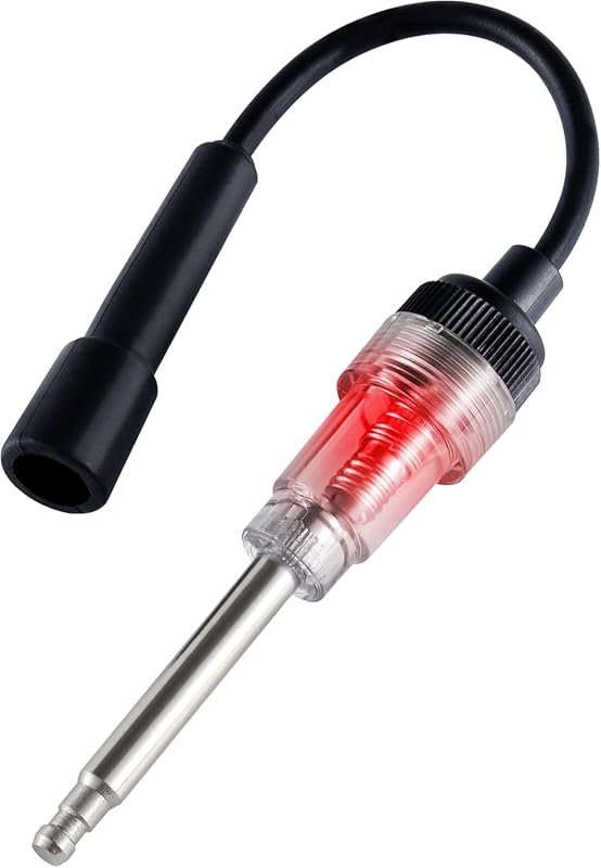 SINGARO Inline Spark Plug Tester for Cars, Lawn Mowers, Small Engines 