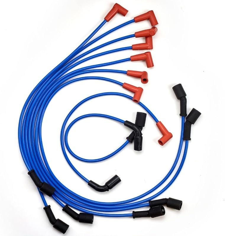 Premium Spark Plug Wire Set for Mercruiser 5.0-6.2 and Volvo Penta Fla