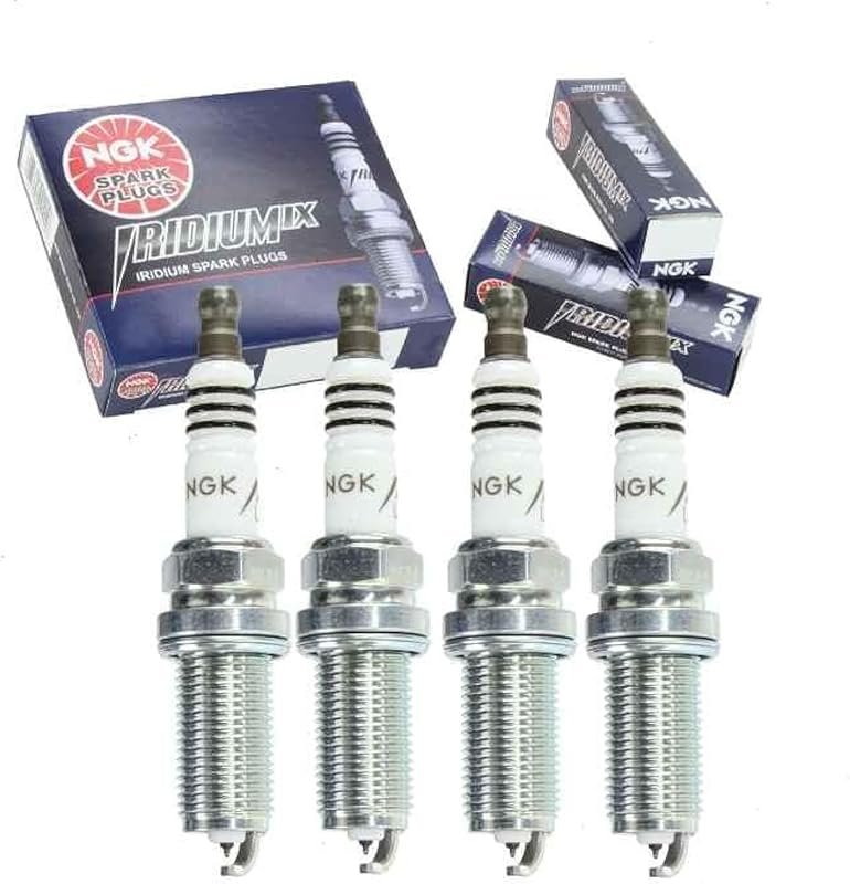 NGK Iridium IX Performance Spark Plugs 4-Pack for Jeep Cherokee 2.4L L