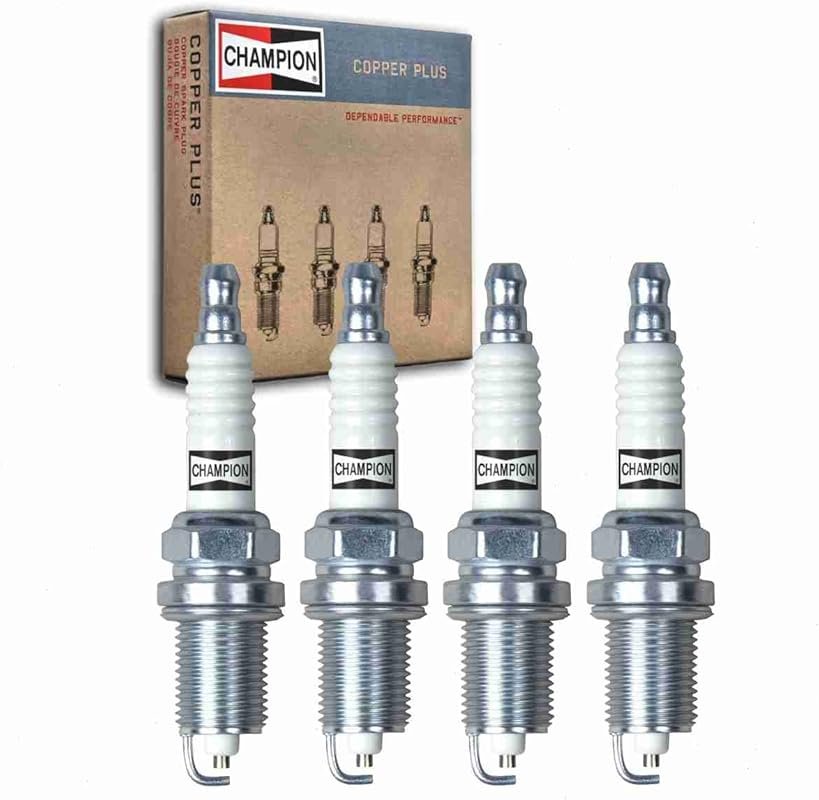 4-Pack Champion Copper Plus Spark Plugs Compatible with 2007-2017 Jeep