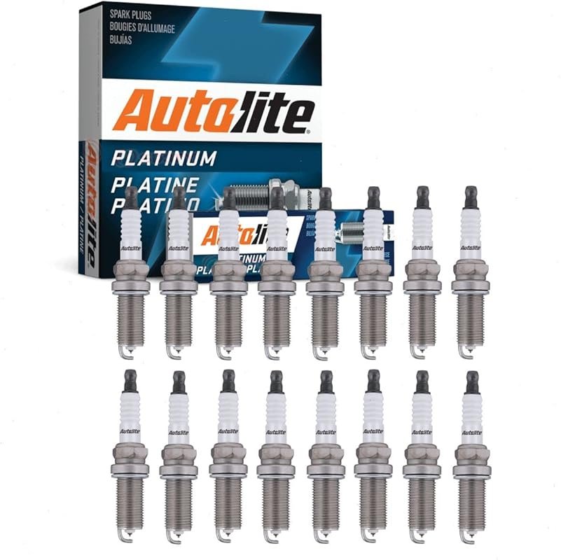 16pc Autolite Platinum Spark Plugs for Ram 1500 5.7L V8 2011-2024 HEMI