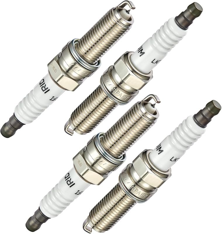 BDFHYK 4 Iridium Spark Plugs Compatible with Honda HR-V Civic Acura RD