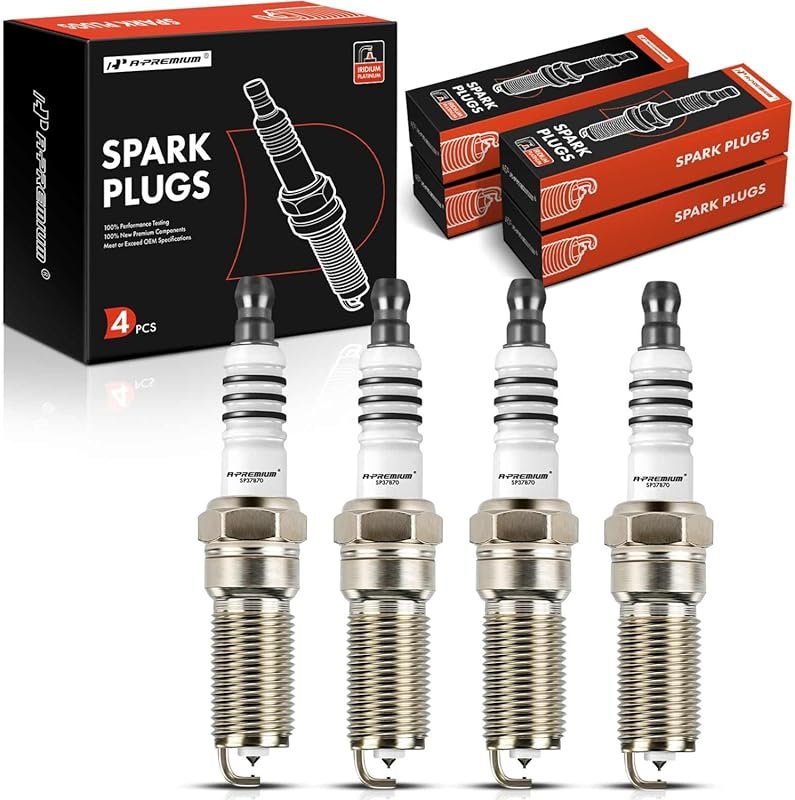 A-Premium Iridium Platinum Spark Plugs for Mazda 3 2007-2009 6 2006-20