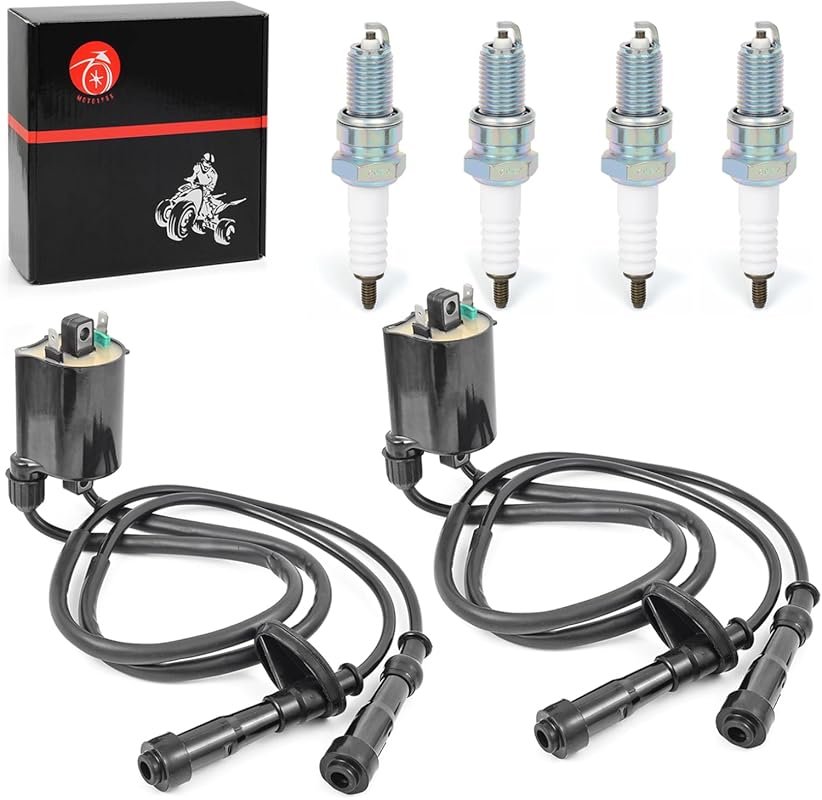 High-Quality Ignition Coil Pack and Spark Plug Cap for Honda Shadow AC