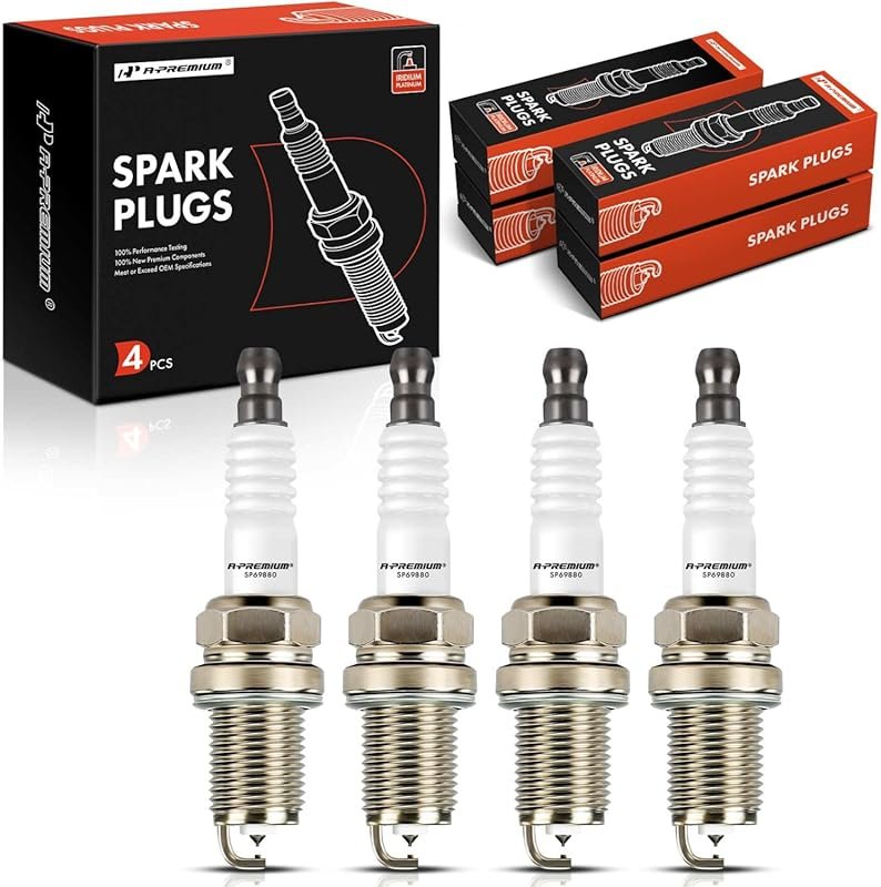 A-Premium Iridium Platinum Spark Plugs for Honda Civic/S2000 & Acura I
