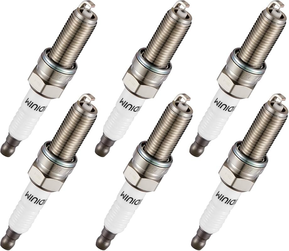 BDFHYK Iridium Spark Plugs 6 Pack 93175 for Honda Accord Odyssey Pilot