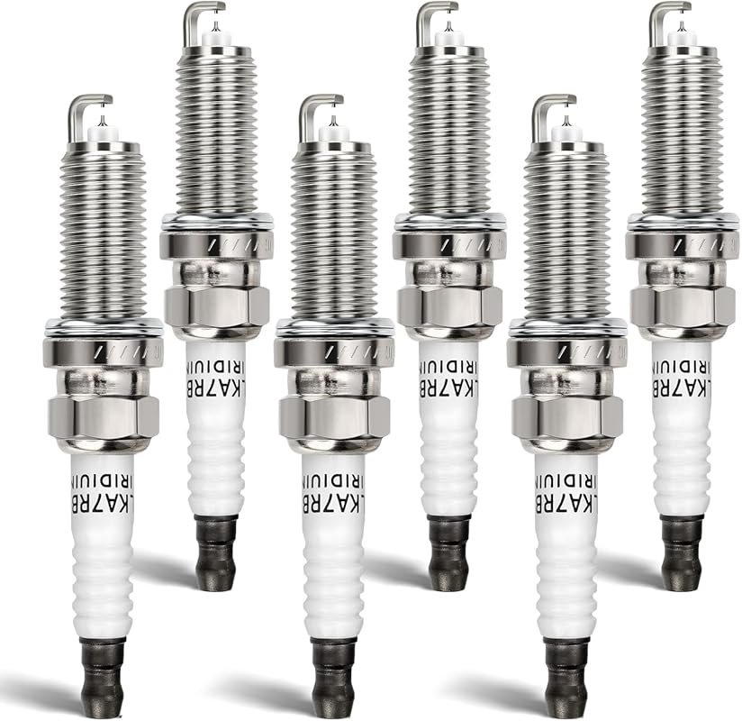 Double Iridium Spark Plugs 1406 Set of 6 - Replaces DILKAR7B11 for Inf