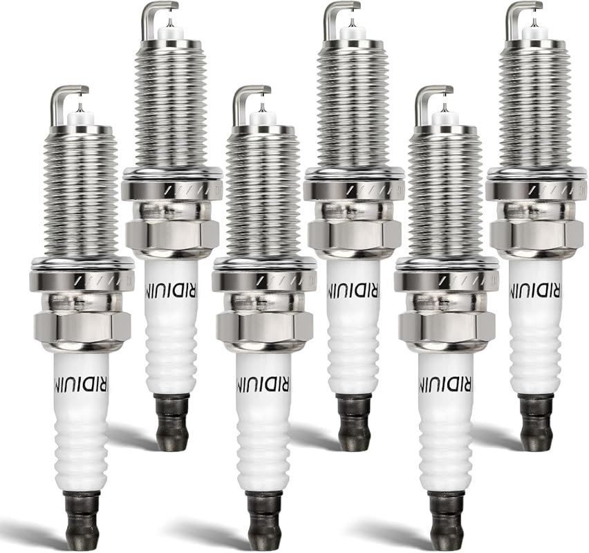 6PCS 6176 Double Iridium Spark Plugs for Toyota Camry Avalon Highlande