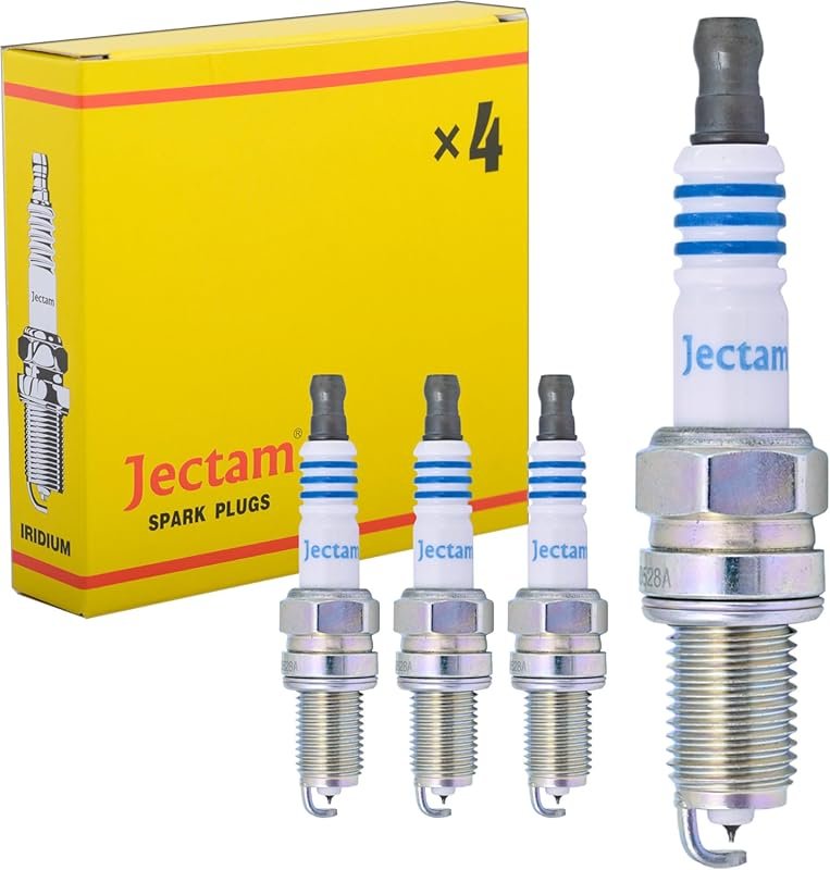 4-Pack Iridium Spark Plugs DCPR7EIX 6046 Compatible with Harley-Davids