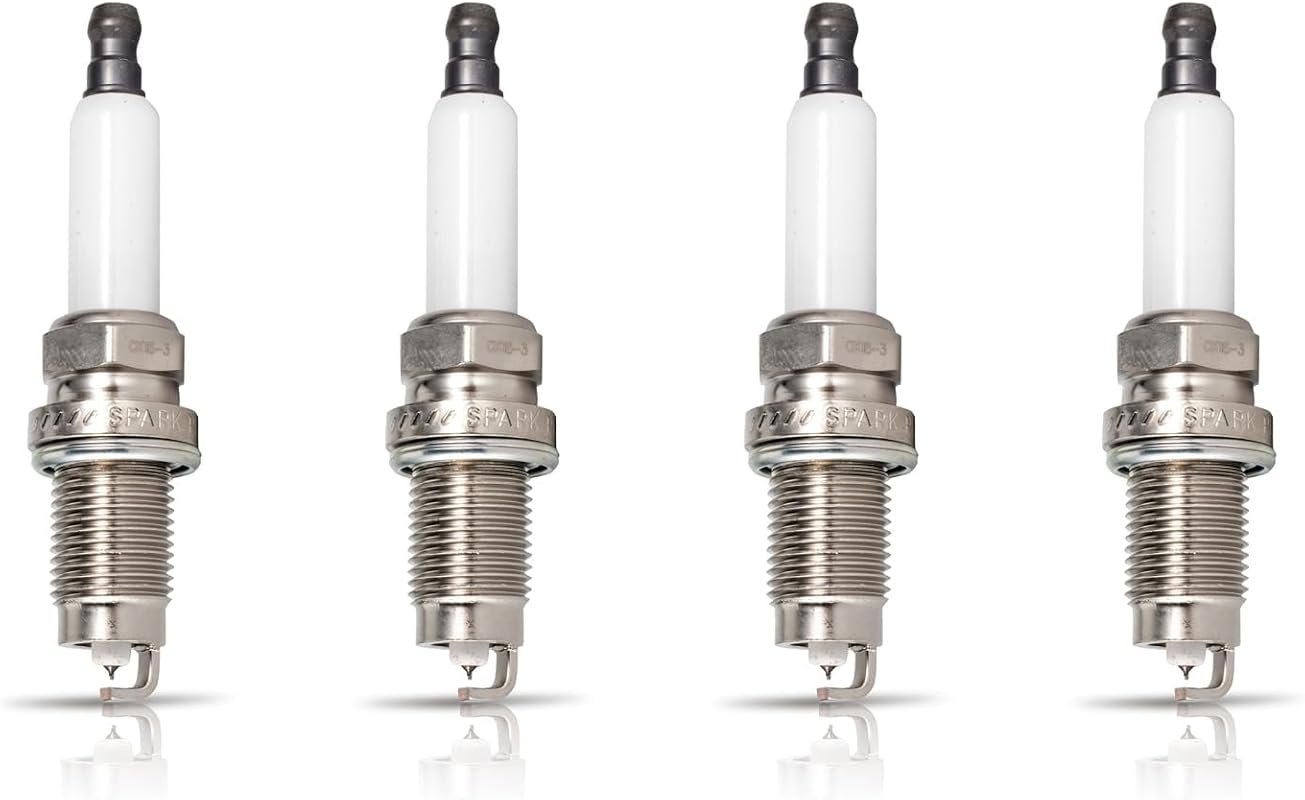 ENA Iridium Spark Plugs Set of 4 for Nissan 240SX D21 Stanza 2.4L L4 1