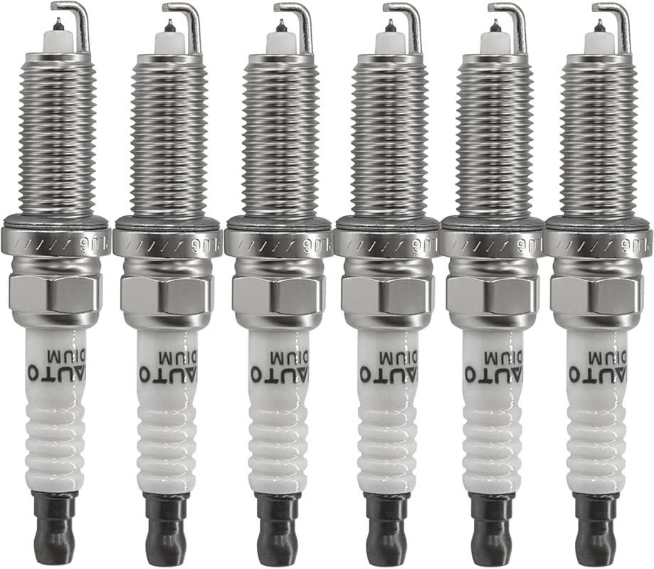 OYEAUTO 93501 Iridium Spark Plugs LKAR7BIX11S 6-Pack for Nissan Infini