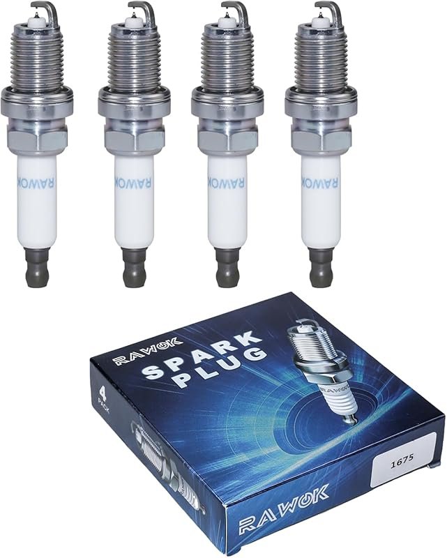 Premium Double Iridium Spark Plugs for Chevy Cruze Sonic and VW Jetta 