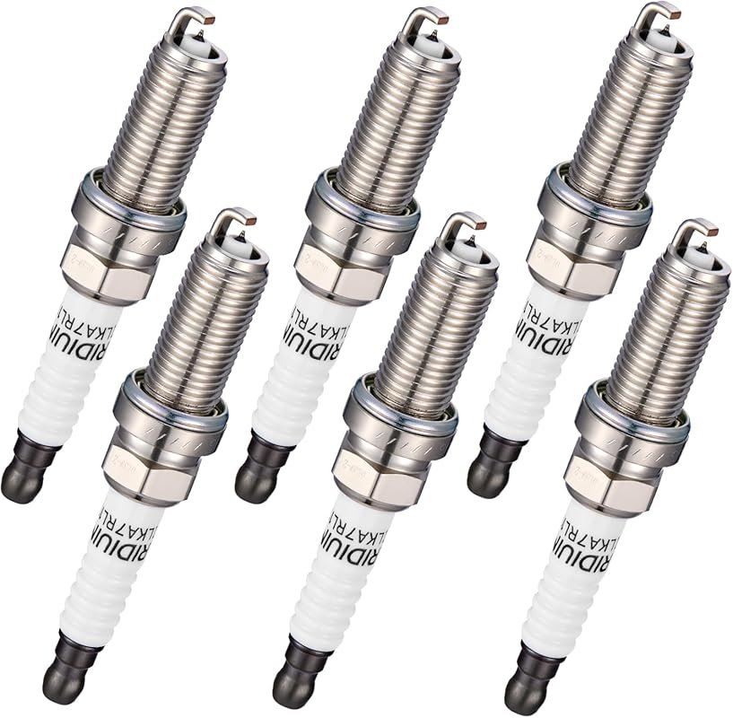 BDFHYK 93501 Iridium Spark Plugs Set of 6 for Nissan 350Z Altima Infin