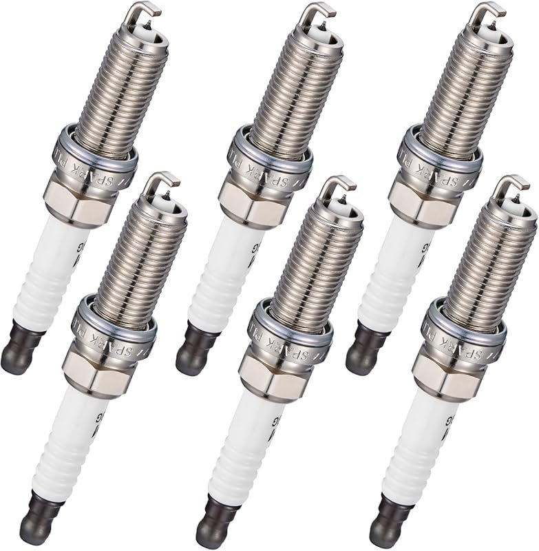 BDFHYK 90174 Double Iridium Spark Plugs Set of 6 for Infiniti EX37 G37