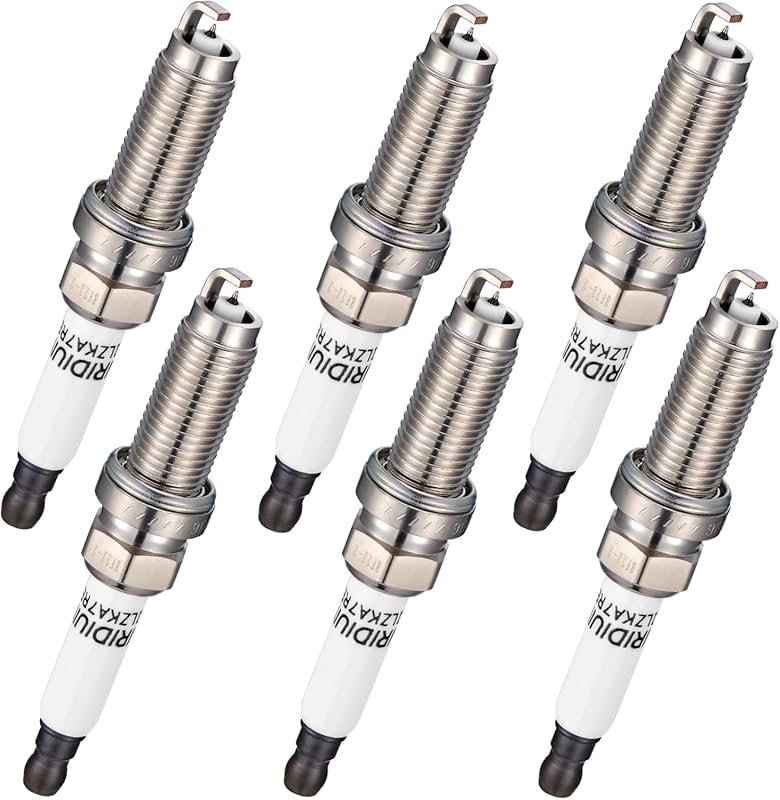 BDFHYK Set of 6 Platinum Iridium Spark Plugs NGK 93476 for Land Rover 