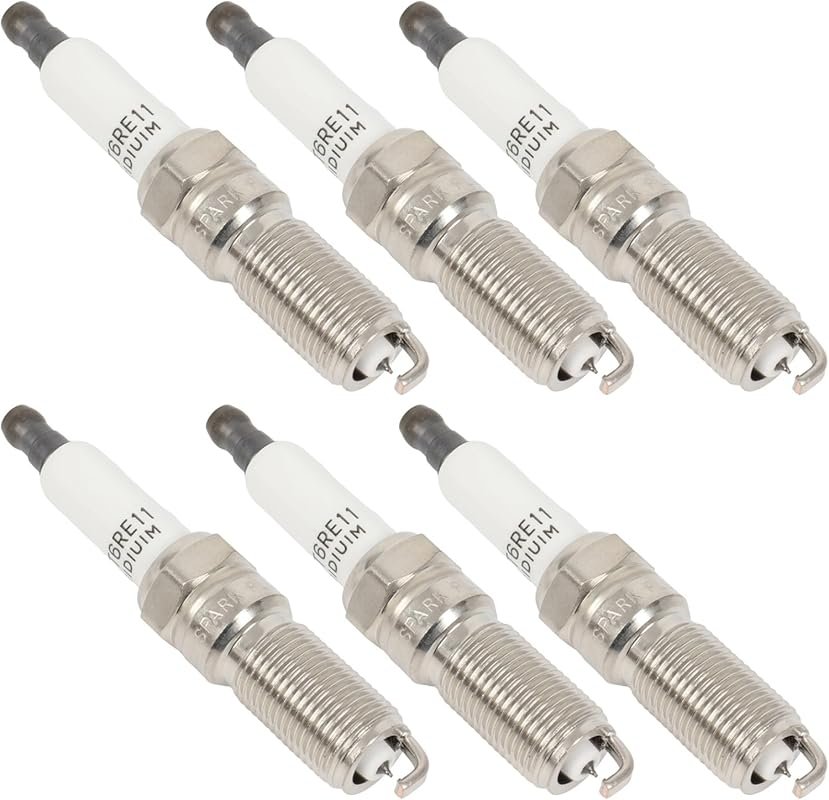 ECCPP 6-Pack Platinum Iridium Spark Plugs for Mazda 6 CX-9 3.7L V6 Eng
