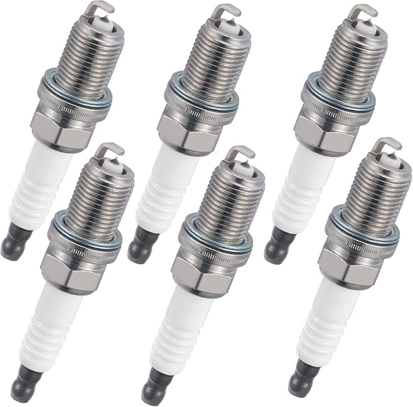 BDFHYK 2668 Iridium Spark Plugs Set of 6 for Porsche Cayenne Panamera 