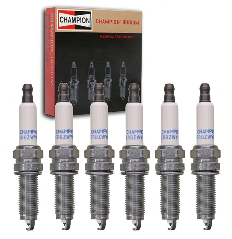 Champion Iridium Spark Plugs 6-Pack for 2016-2020 Jeep Grand Cherokee 