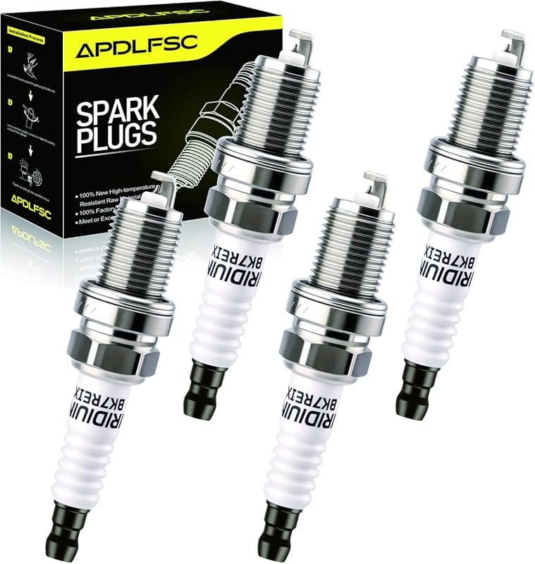 4-Pack NGK 6988 BKR7EIX-11 Iridium Spark Plugs for 2006-2011 Honda Civ