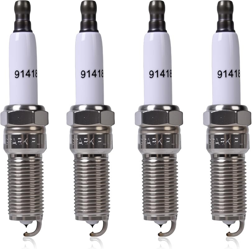 Durable 4-Pack 91418 Iridium Platinum Spark Plugs for Chevy Malibu HHR