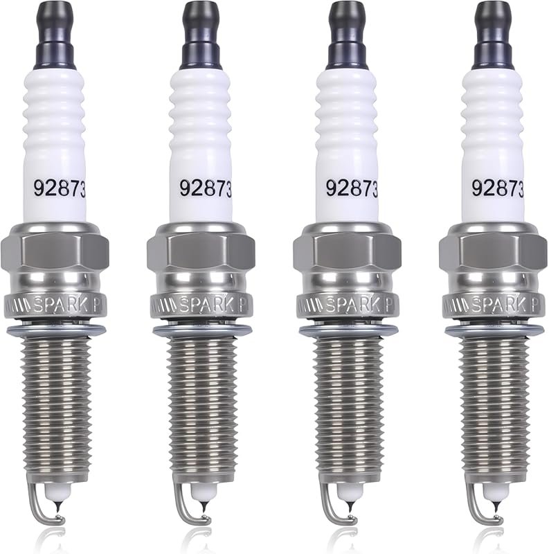 Premium Iridium Platinum Spark Plugs 92873 Pack of 4 for Hyundai Accen