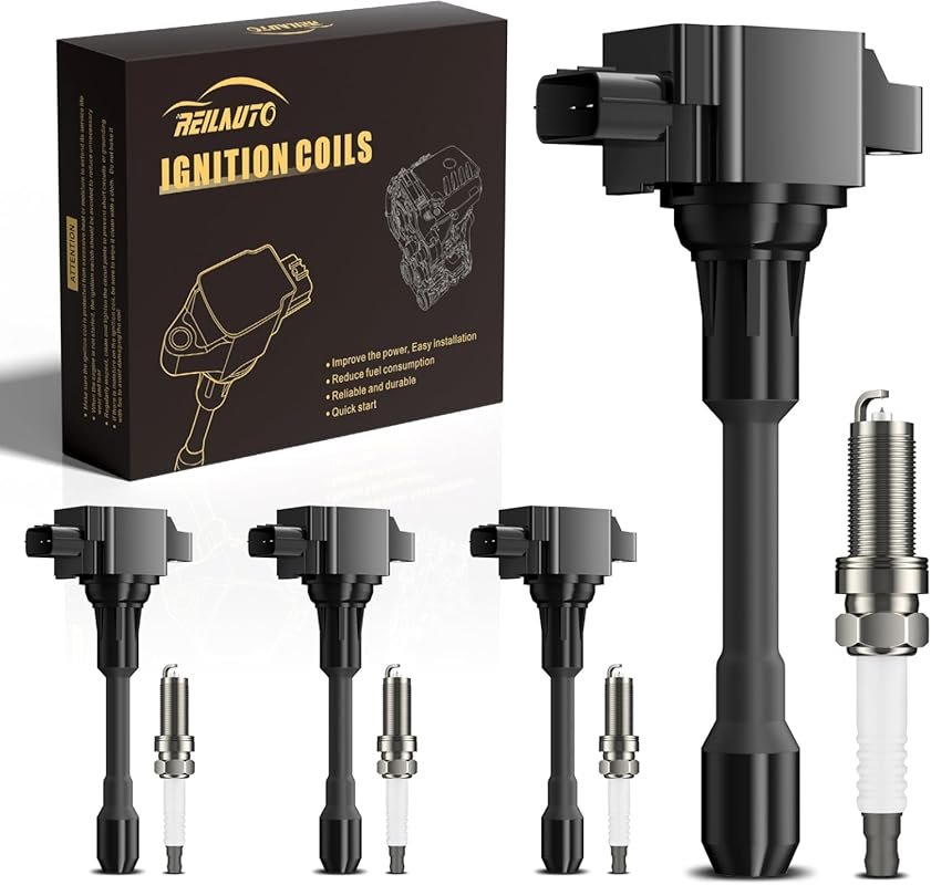 Replacement UF549 Ignition Coil Pack and 9029 Iridium Spark Plugs Set 
