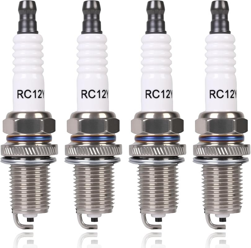 RC12YC Spark Plugs Compatible with Champion, Kohler, Briggs & Stratton