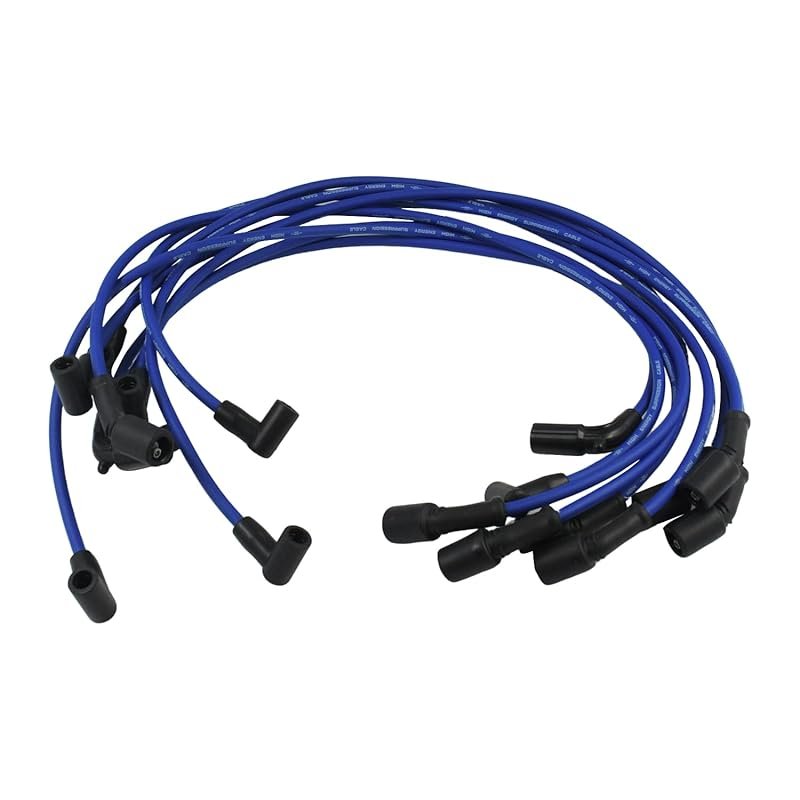 Premium Spark Plug Ignition Wire Set for Mercruiser 5.0L 5.7L 6.2L V8 