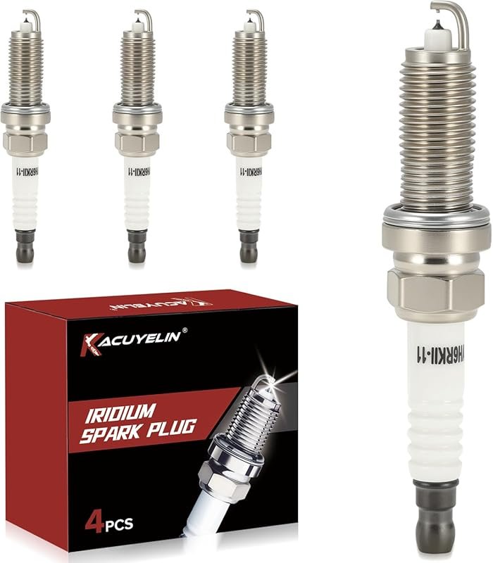 Double Iridium 9029 Spark Plugs Set of 4 for Nissan Altima Frontier Ro
