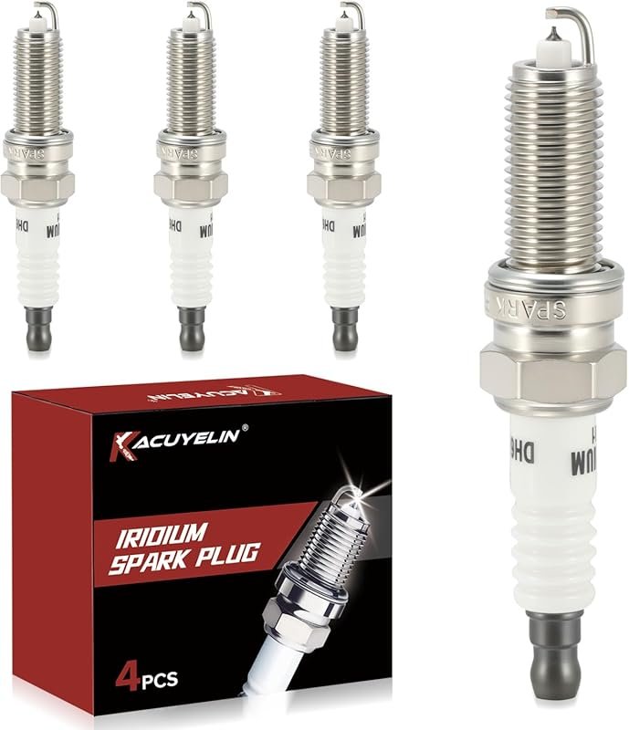 Set of 4 Iridium Spark Plugs Compatible with 2012-2019 Hyundai Veloste