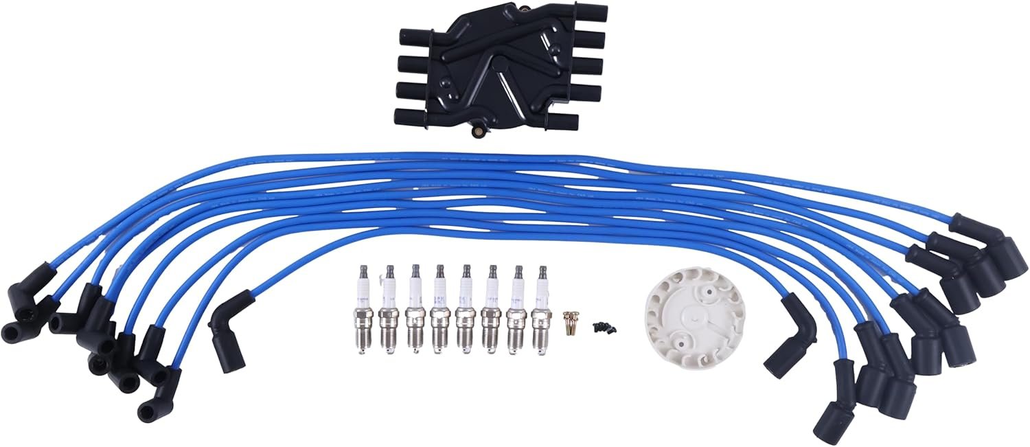 Comprehensive Tune-Up Kit for Mercruiser 5.0 5.7 MPI 350 MAG with Dist