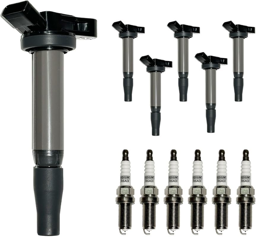 PLA013 Ignition Coil Pack with Spark Plugs for Toyota Tacoma Highlande