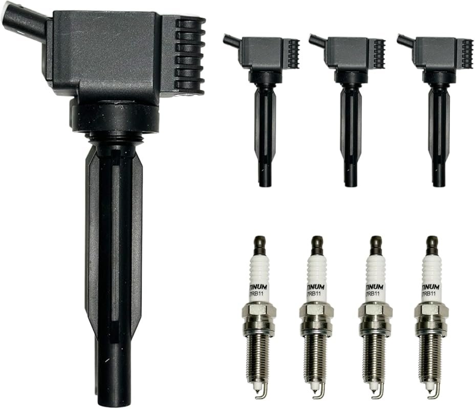 PLA08 Ignition Coil Pack with Spark Plugs for 2021-2025 Hyundai Tucson
