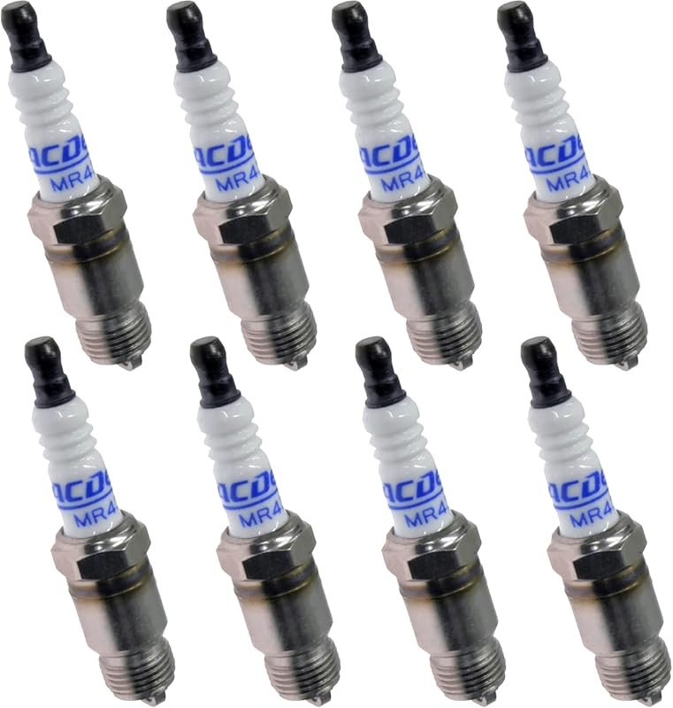 Set of 8 Reliable Spark Plugs for Mercruiser 305 350 454 5.0L 5.7L 7.4