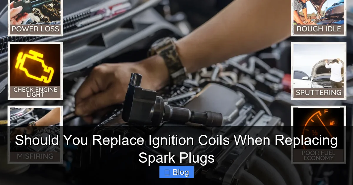 Should You Replace Ignition Coils When Replacing Spark Plugs