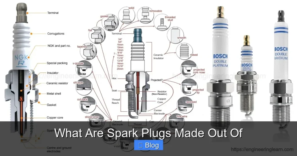 What Are Spark Plugs Made Out Of