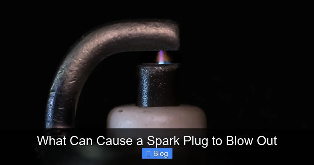 What Can Cause a Spark Plug to Blow Out