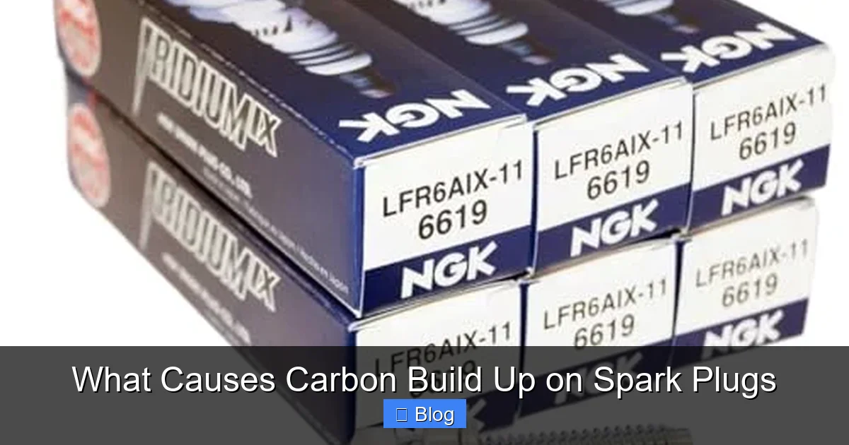 What Causes Carbon Build Up on Spark Plugs