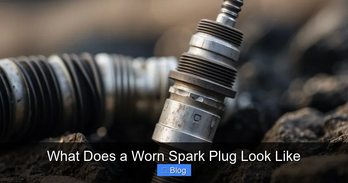 What Does a Worn Spark Plug Look Like