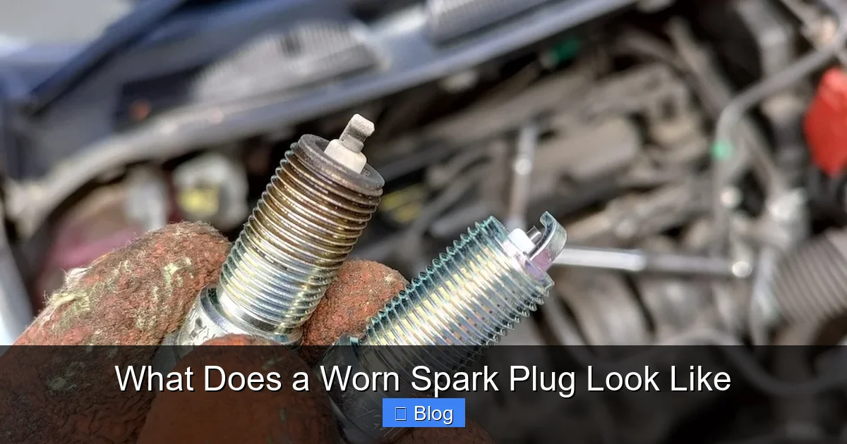 What Does a Worn Spark Plug Look Like