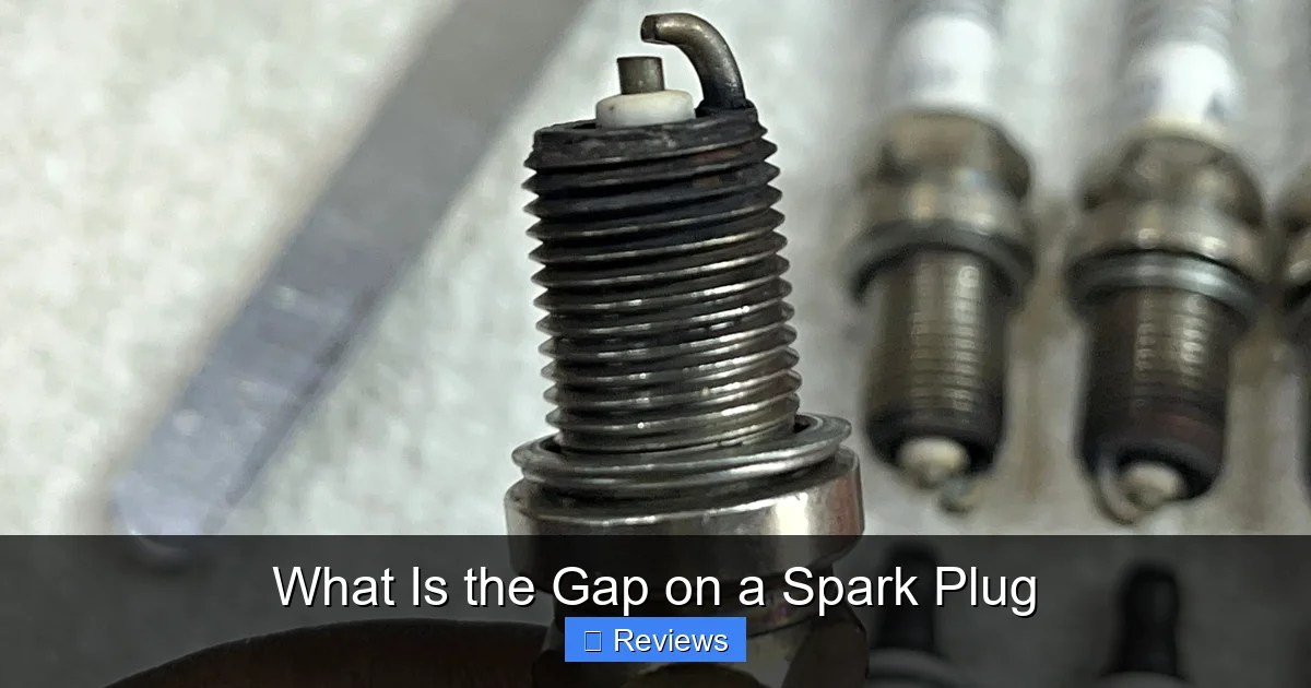 What Is the Gap on a Spark Plug